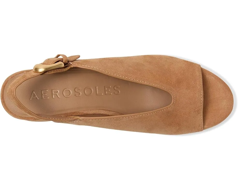 Босоножки Cornelia из замши с открытым мысом и платформой Aerosoles