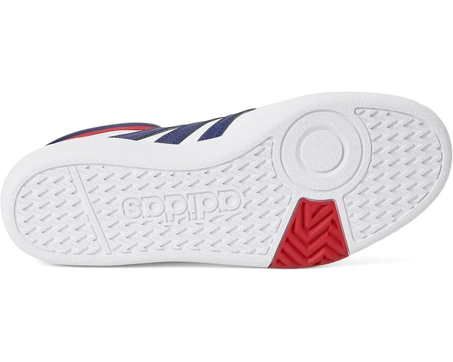 Баскетбольные кроссовки Adidas Hoops 4.0 Mid Top с перфорацией для подростков