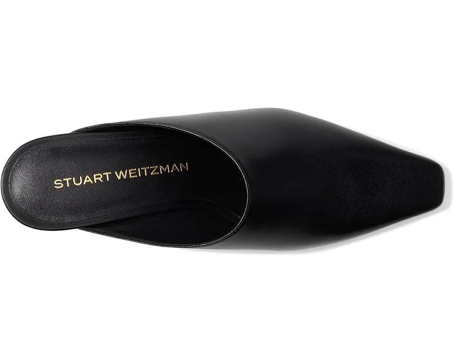 Туфли Stassi Mule 50 Stuart Weitzman с острым носком и скульптурным каблуком