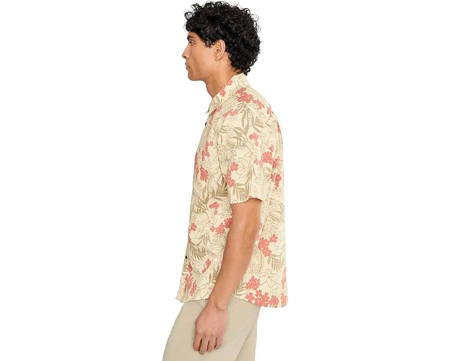 Рубашка Quiksilver Jetty Bloom с коротким рукавом