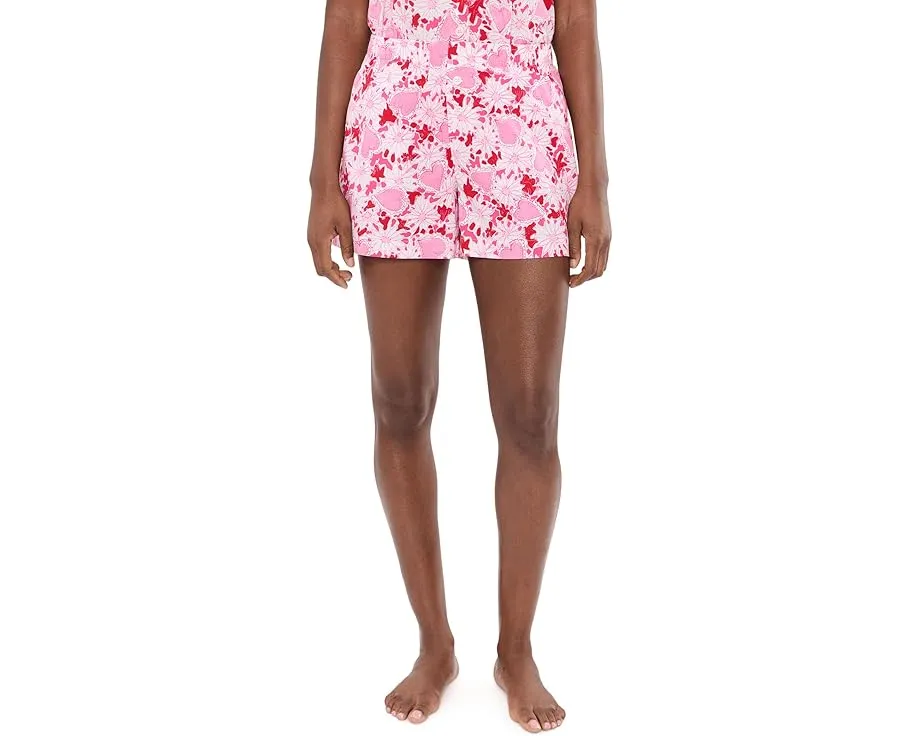 Lilly Pulitzer Боксеры для сна Elly PJ с эластичным поясом и карманом