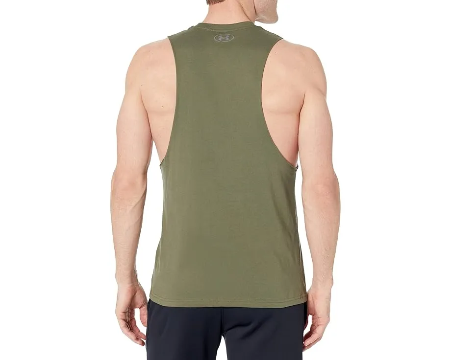 Мужской майка Under Armour Left Chest Cutoff с усиленной подвижностью