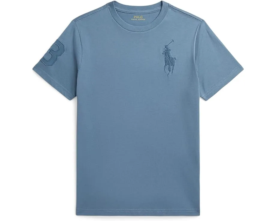 Футболка Polo Ralph Lauren Big Pony для детей старшего возраста из хлопкового джерси