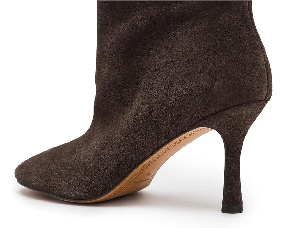 Steve Madden сапоги Allison на тонком каблуке выше колена из замши
