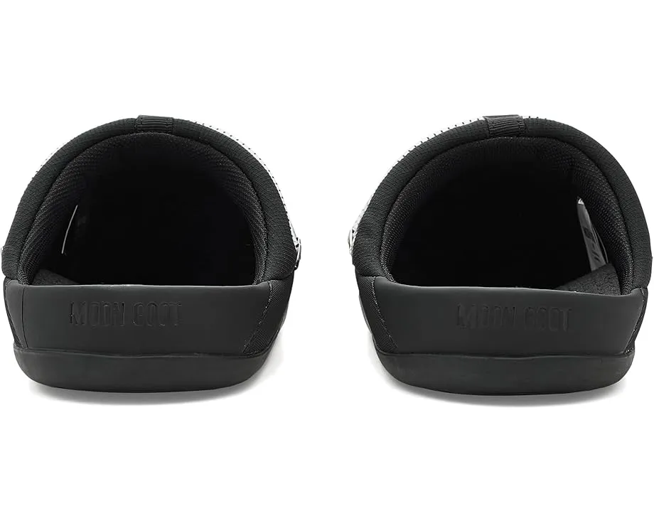 MOON BOOT Soft Slipper мягкие тапочки с гладкой кожей и удобной стелькой