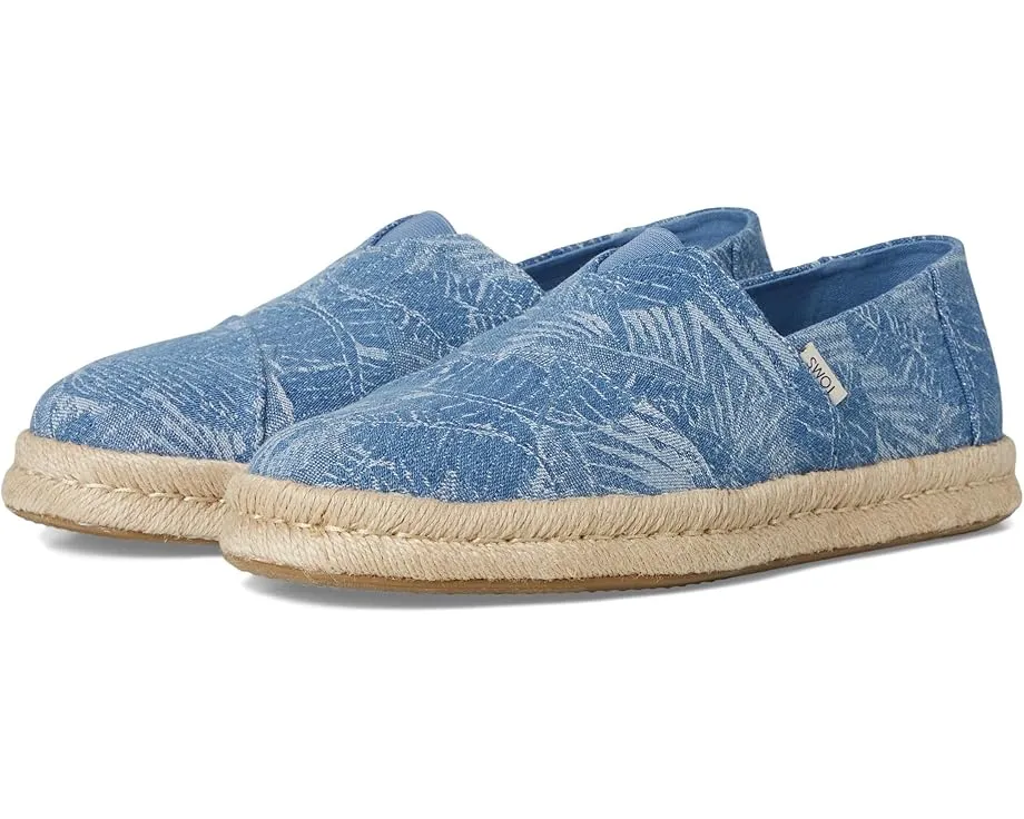 Слипоны TOMS Alpargata Rope 2.0 с оплеткой по подошве