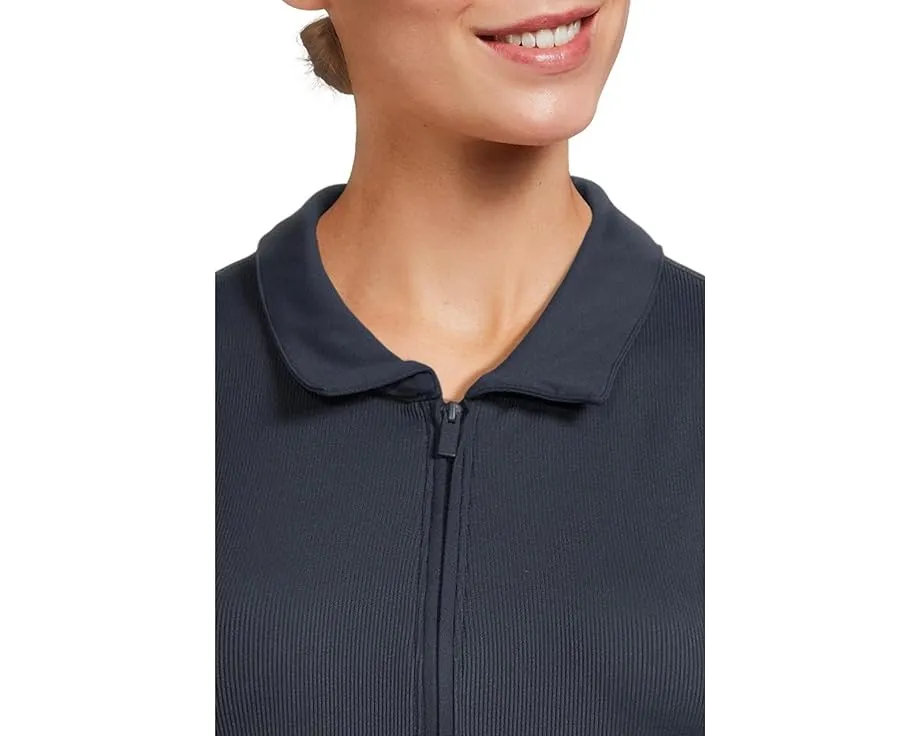 Безрукавка-поло TravisMathew Midline с молнией и ребристой отделкой