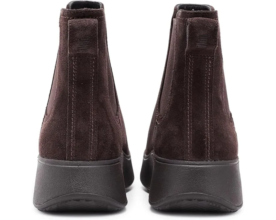 Chelsea-ботинки FitFlop F-Mode Stitch Warm из замши с технологией Microwobbleboard