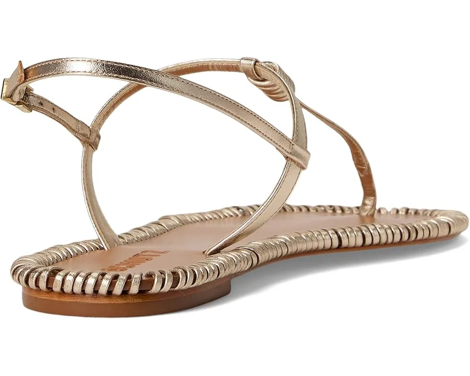 Босоножки Schutz Elsha Sewing с миндалевидным носком и плоским каблуком