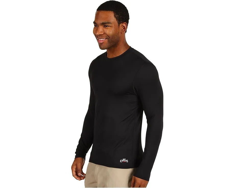 Термобелье Hot Chillys Micro-Elite Chamois с воротником-гольф и мягкой замшей