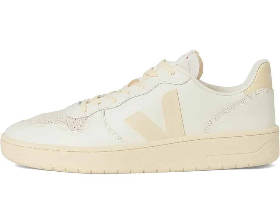 Кроссовки VEJA V-10 Prime из бычьей кожи с Уругвая и стелькой ЭВА