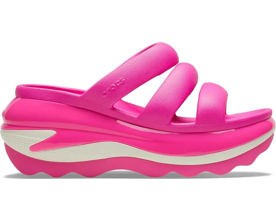 Сандалии Crocs Mega Crush Triple Strap на платформе с тремя ремнями