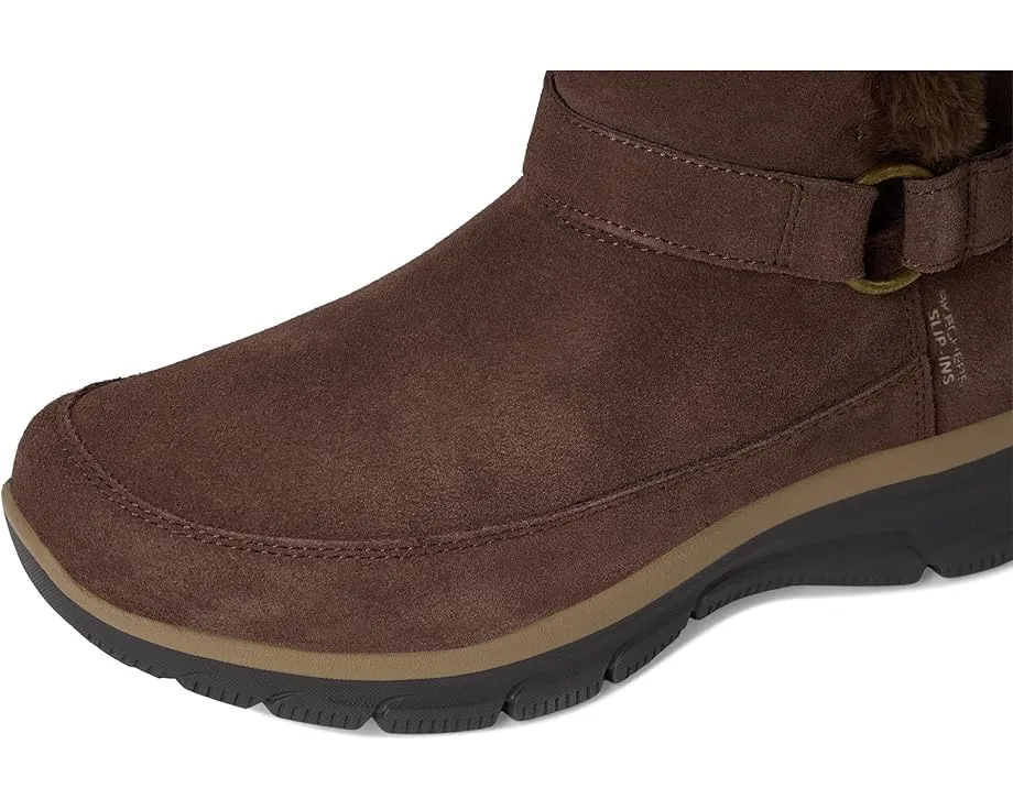 Ботинки SKECHERS Easy Going с технологией Hands Free Slip-ins на клиновидном каблуке
