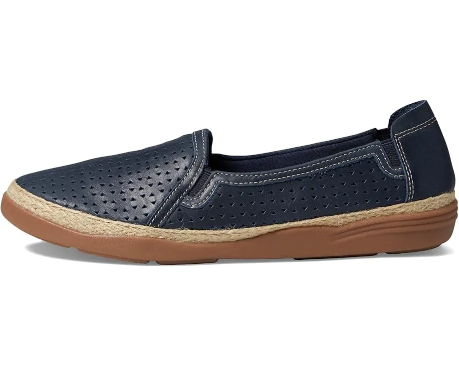 Эспадрильи Clarks Elaina Ruby с перфорацией и комфортной стелькой