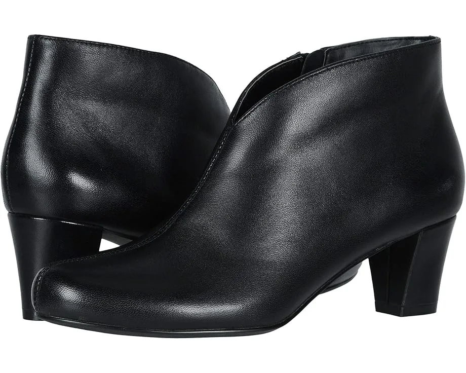 Ботильоны Fame из текстурированной замши с молнией и массивным каблуком David Tate