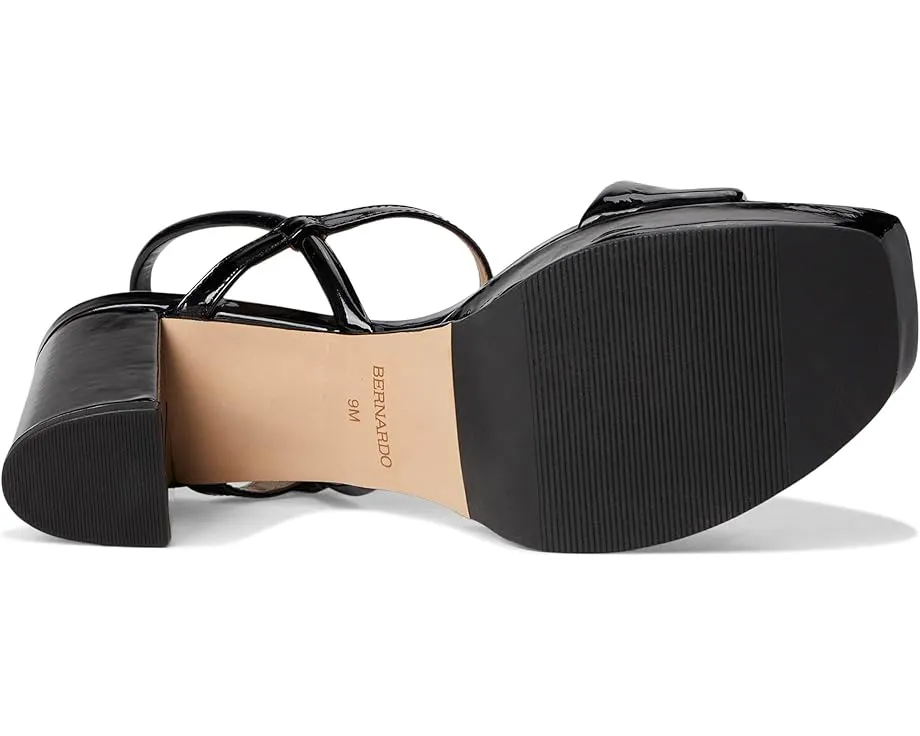 Босоножки Bernardo Canto на платформе с закрытой пяткой и квадратным носком