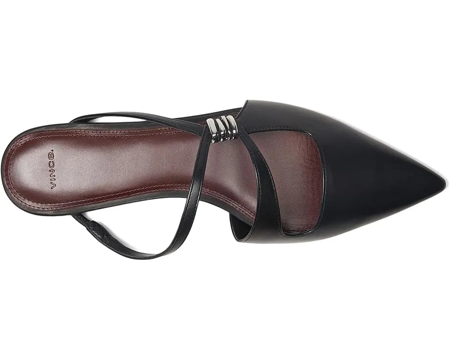 Vince Туфли-мюли Gilia с заостренным носком и металлическим декором