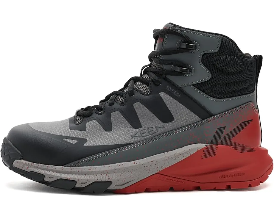 Водонепроницаемые рабочие ботинки KEEN Utility Targhee Blur с карбоновым мыском и возвратом энергии