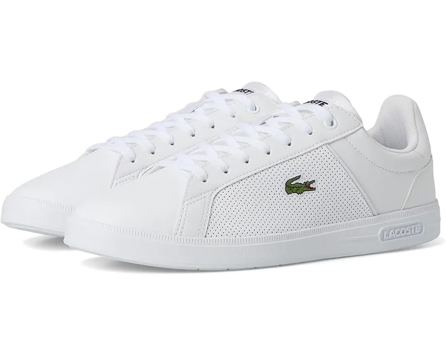 Lacoste Lite Base кроссовки из кожи с круглым носком