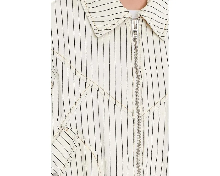 Куртка Blank NYC Sail Away Railroad в полоску с эластичными манжетами