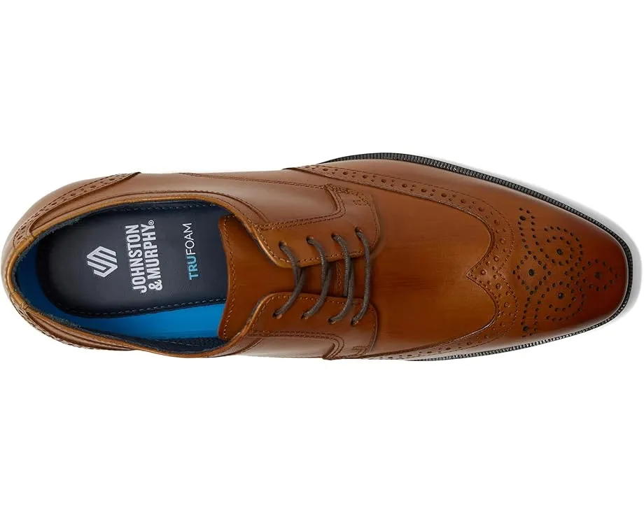 Johnston & Murphy Gibbons Wingtip оксфорды с мокасиновым носком и стелькой TRUFOAM