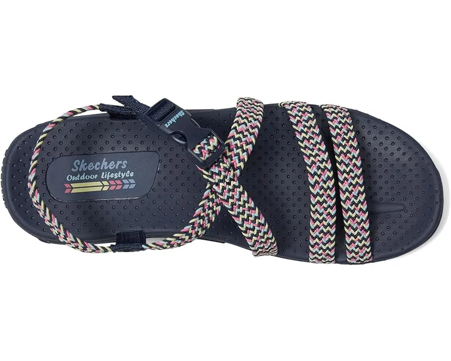 Трекинговые сандалии Skechers Reggae Adore You с быстрой застежкой и подошвой Reggae