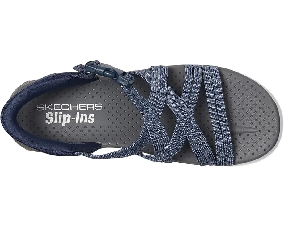 Сандалии Skechers Reggae Morning Light с эластичным верхом и подошвой Reggae