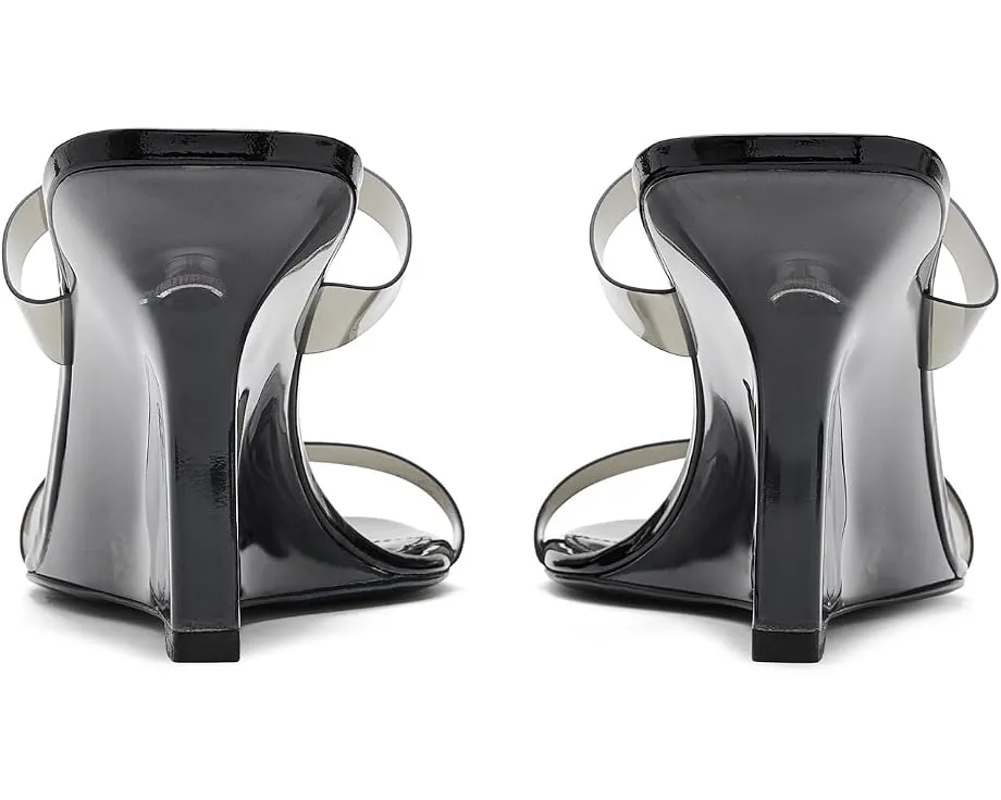 Stuart Weitzman босоножки Vinnie Lucite Slide 85 на каблуке 10 см