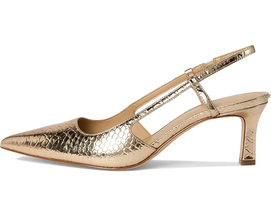 Туфли MICHAEL Michael Kors Alora Mid Sling с узором из зебрового страз и ремешком на щиколотке