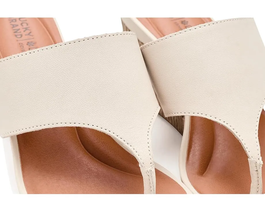 Босоножки Lucky Brand Libbie на платформе с широким ремешком из замши