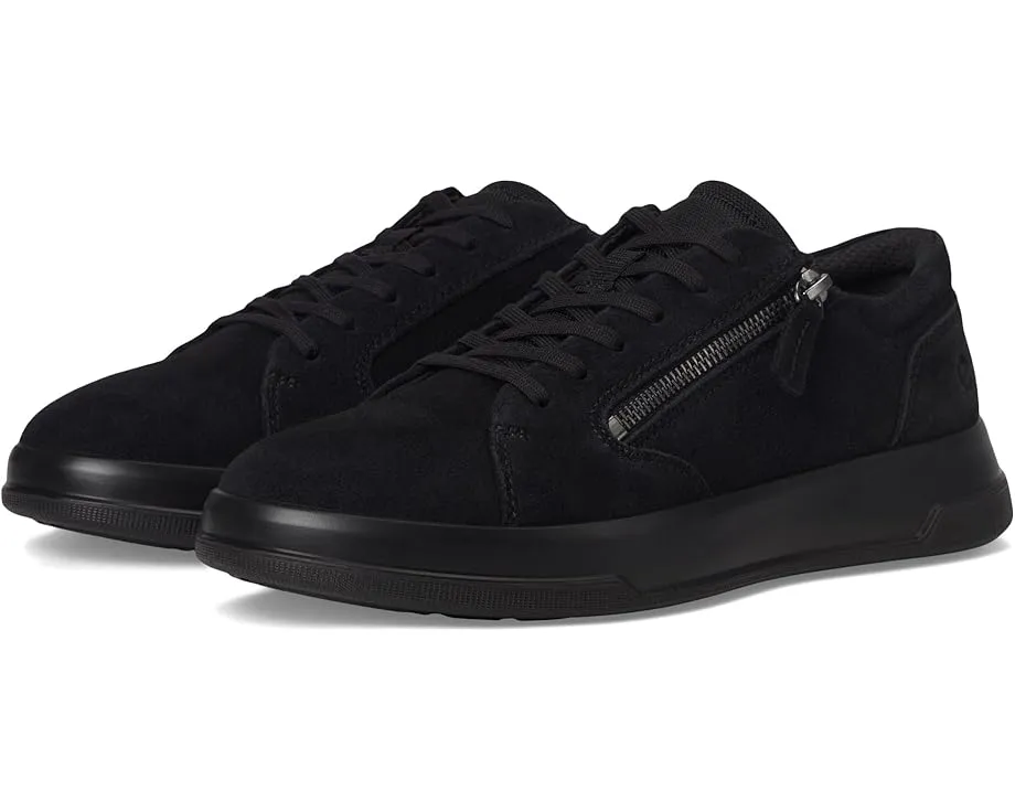 Кроссовки ECCO Move Zip Lace Sneaker из кожи с технологией FLUIDFORM