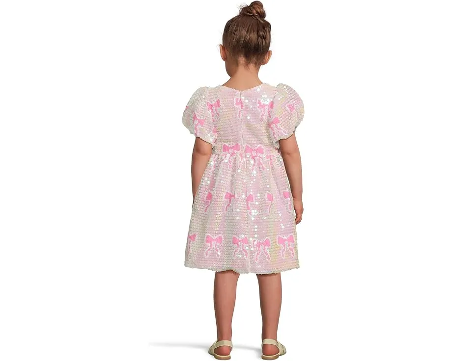 Платье Sequin Bow с пайетками и аппликациями пони от Lola and The Boys