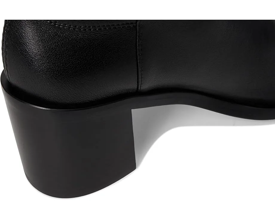 Ботинки Stuart Weitzman 5050 Finn до колена с квадратным носком на массивном каблуке