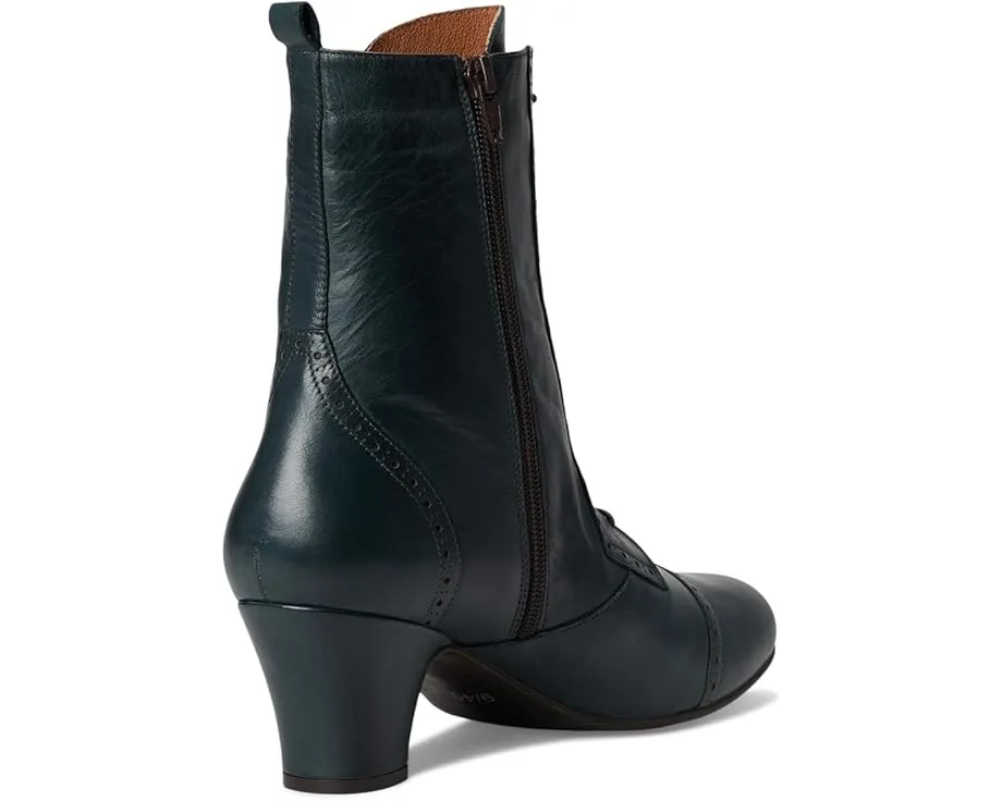 Ботильоны на каблуке Miz Mooz Flicka с круглым носком и шнуровкой