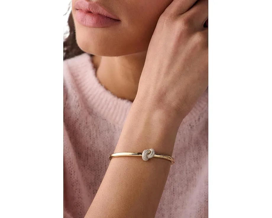 Браслет Sailor's Knot Pave Hinge с камнями из кубического циркония Kate Spade New York