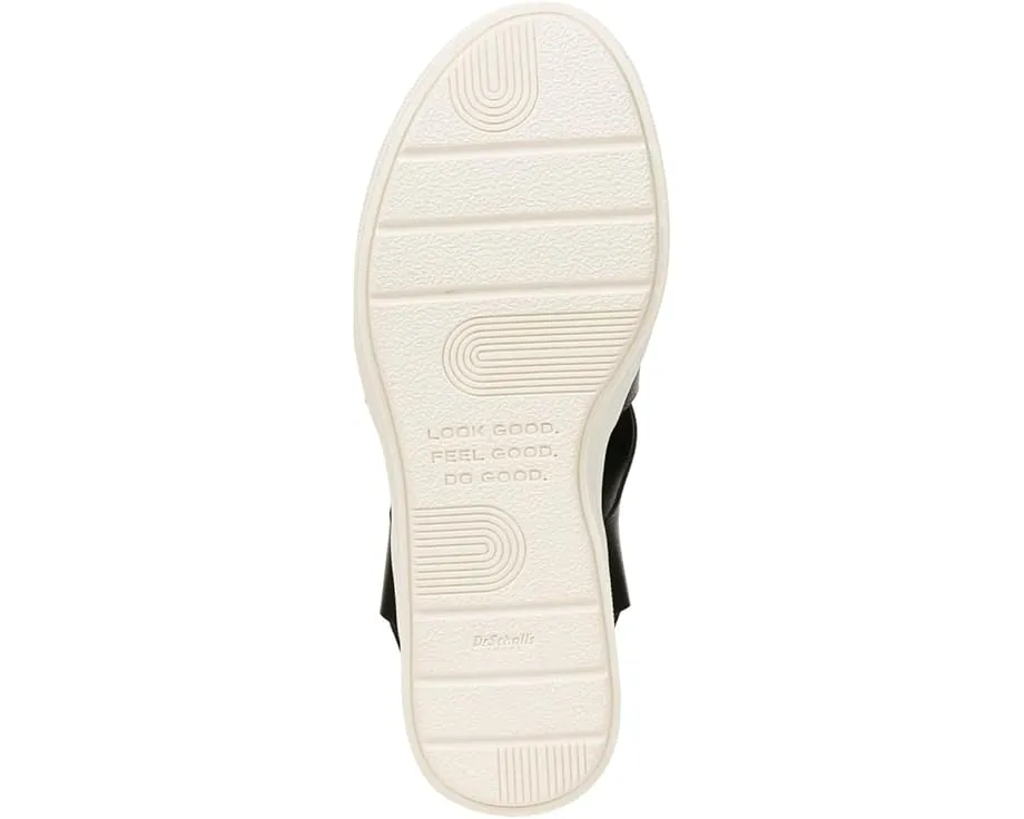 Сандалии Dr. Scholl's Time Off Sea с перекрестными ремешками и поддержкой свода стопы