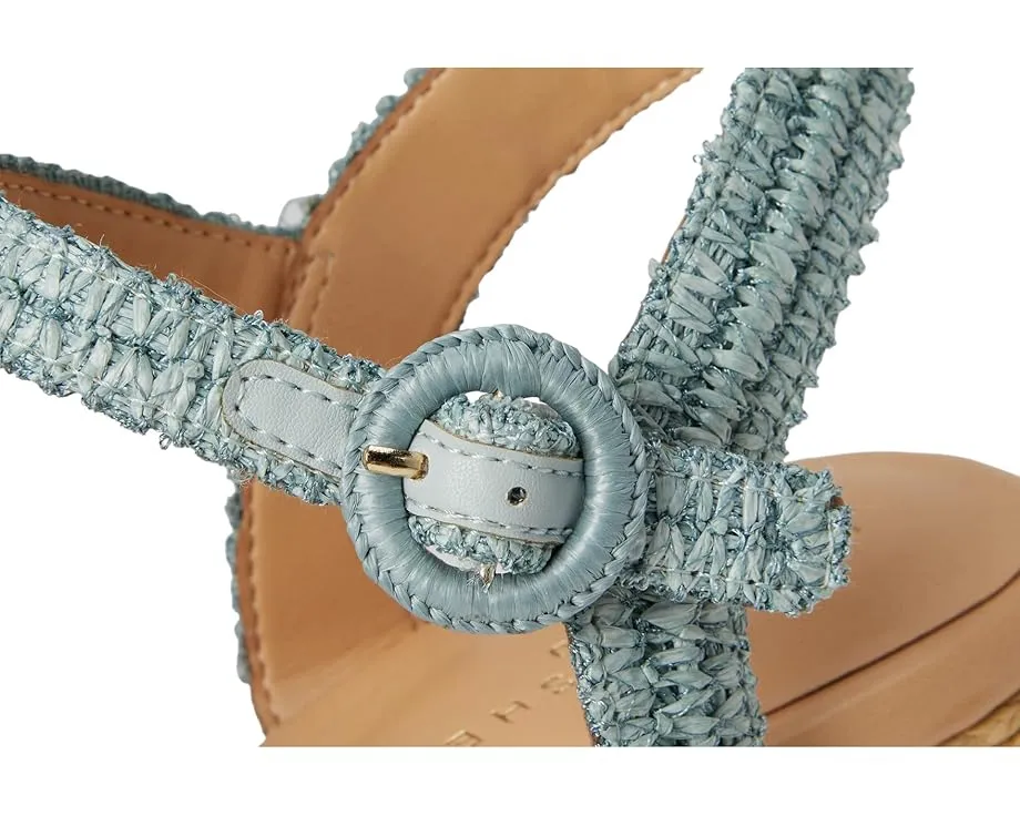 Женские босоножки Marc Fisher LTD Payley на высоком каблуке-танкетке с квадратным носком