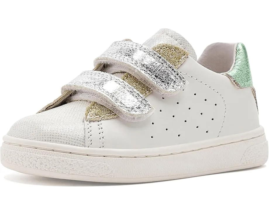 Кроссовки Hasselt 2 VL Naturino с блестящими ремешками и двойной застежкой велкро