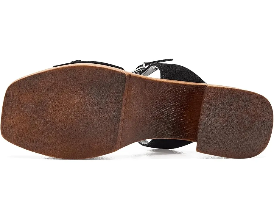 Клоги Beck с пряжкой на деревянной подошве и квадратным носком Free People