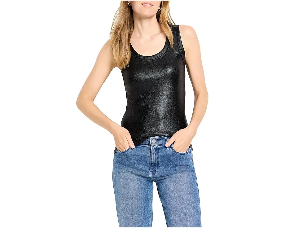 Укороченный майка-борцовка Petite Glazed Rib от NIC+ZOE