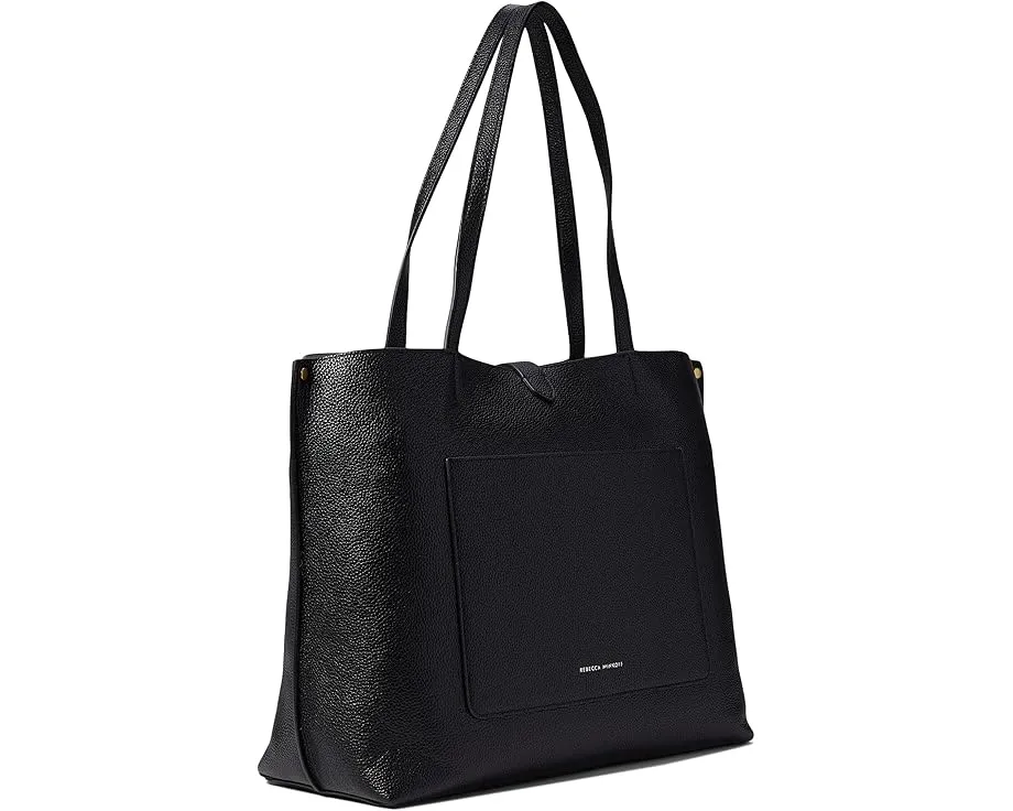 Вместительная сумка тоут Megan из натуральной кожи с магнитной застежкой Rebecca Minkoff