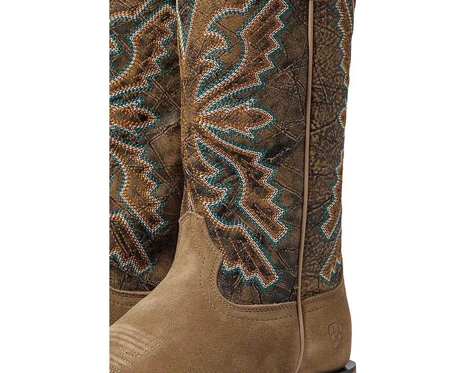 Ковбойские сапоги Ariat Sting Western до колена с низким каблуком