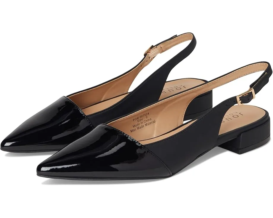 Балетки Bertie с ремешком и квадратным каблуком от Journee Collection