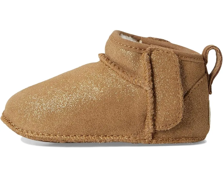 Детские угги UGG Kids Baby Classic Ultra Mini Dazzle из замши для малышей