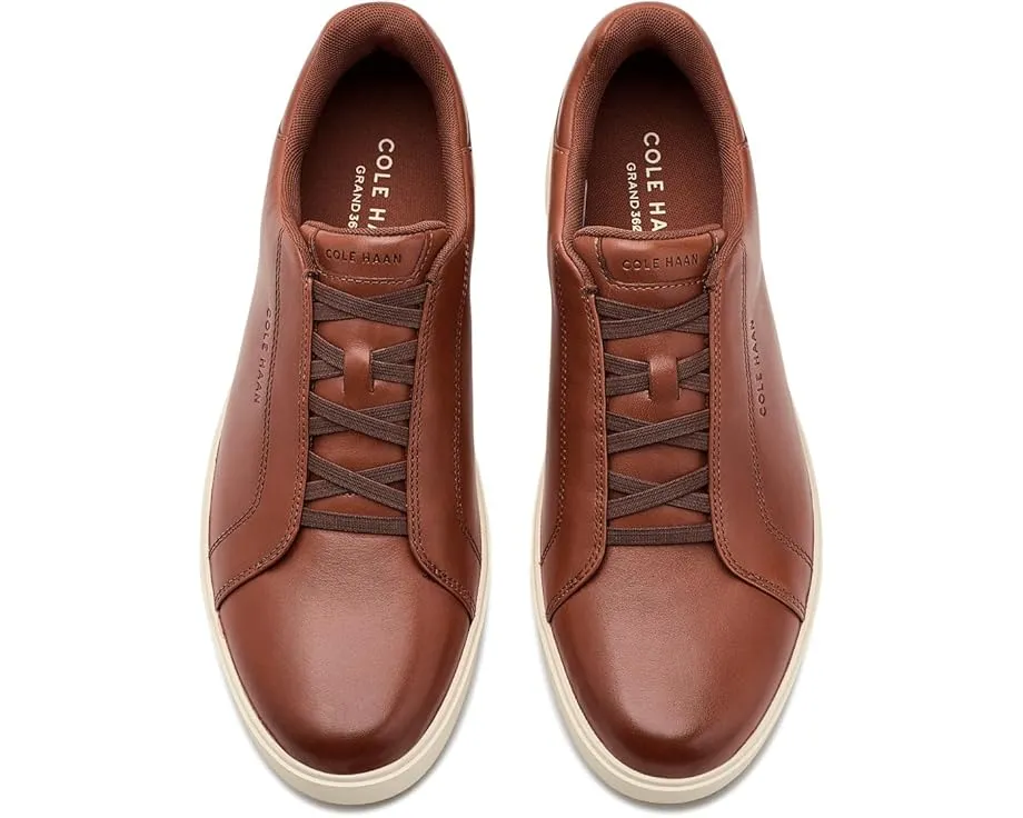 Cole Haan Grandpro Luxe Slip On слипоны из кожи с круглым носком