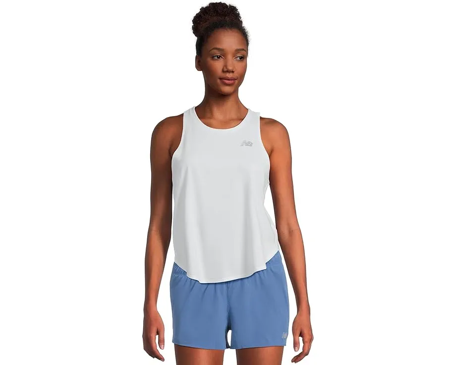 Топ Drapey Jersey с технологией NB DRY и свободным кроем New Balance