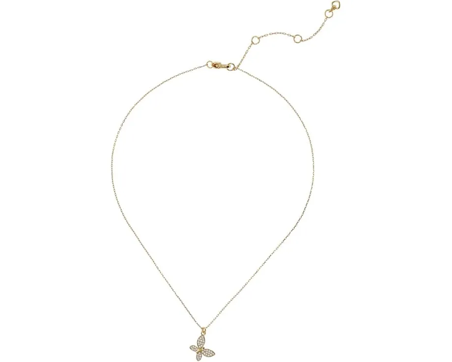 Кулон Pave Butterfly с фианитами в виде бабочки от Kate Spade New York