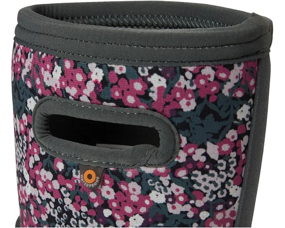 Детские сапоги Bogs Kids York Seamless с цветочным принтом и водонепроницаемой конструкцией