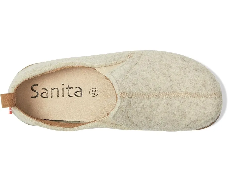 Sanita Skagen домашние тапочки из премиального войлока с пробковой стелькой и водонепроницаемой подошвой