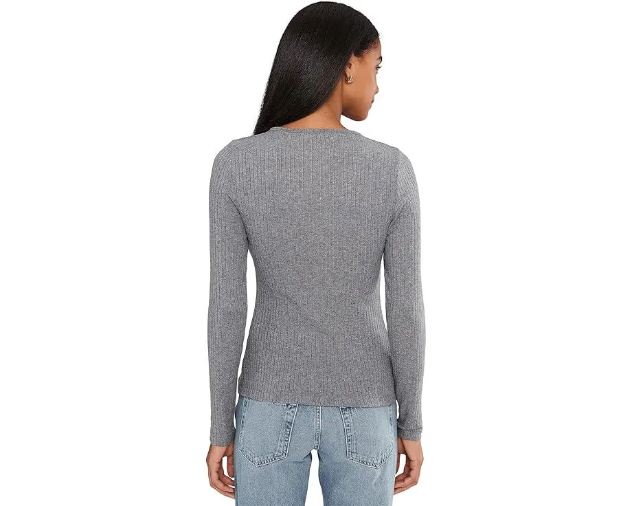 Кардиган Madewell Texture Mock Neck с фактурной вязкой и воротником стойкой